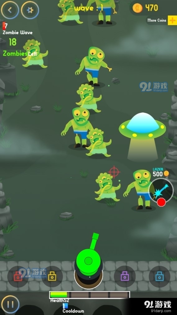 僵尸攻击塔防v1.3.6截图1