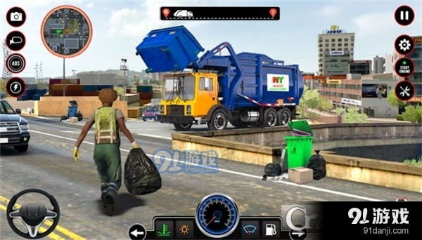 欧洲垃圾车模拟器游戏v0.7截图2