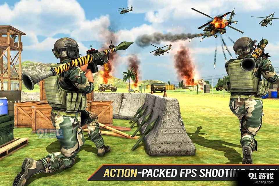 反恐主义枪战射击v1.8截图2