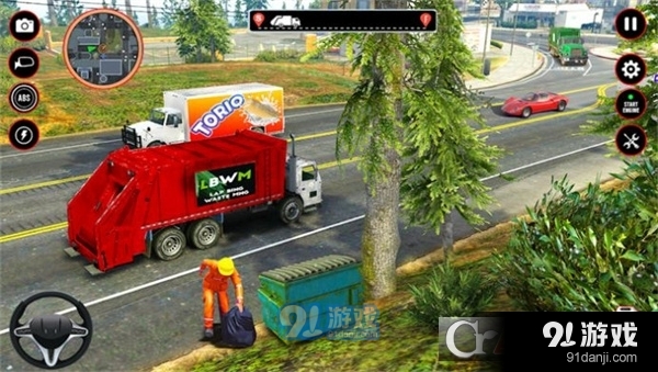 欧洲垃圾车模拟器游戏v0.7截图4