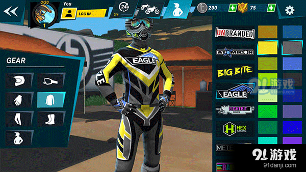 疯狂技能越野摩托车3v2.9.6截图2