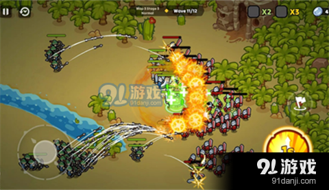 夜幕王国边境塔防v1.0.183截图1