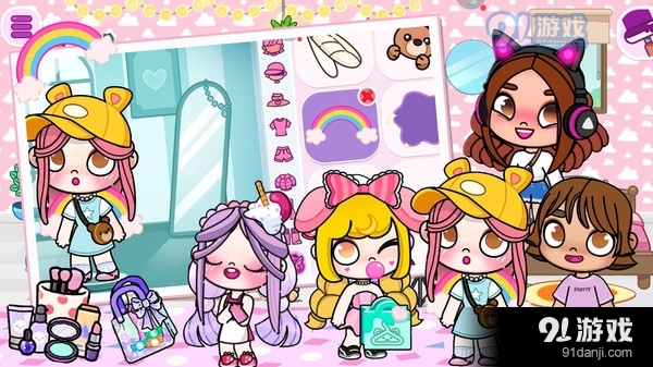 百变樱子穿搭日记-樱子化妆舞会v1.5截图2