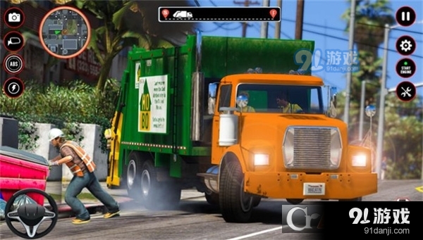 欧洲垃圾车模拟器游戏v0.7截图3