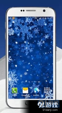 雪花动态壁纸v2.12截图1