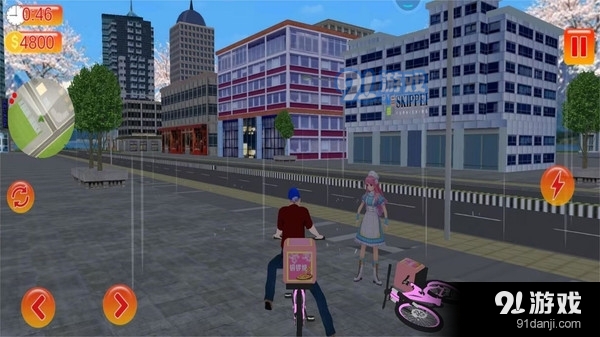 打工人007体验生存-樱花外卖员v2.7截图4