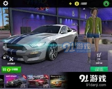 夜晚街道赛车v1.7截图2