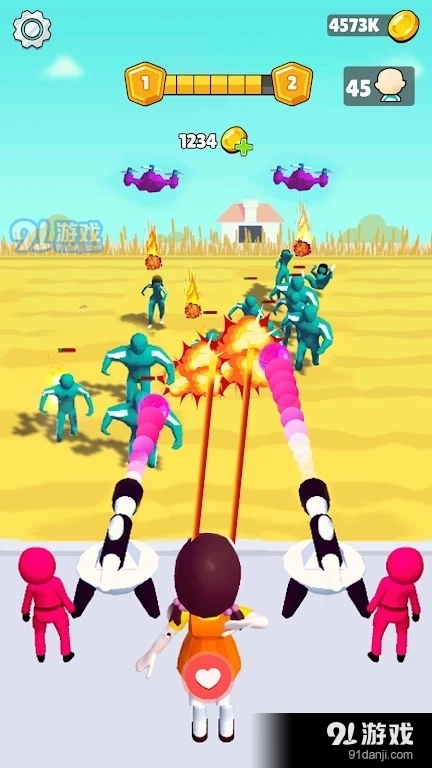 鱿鱼守卫人群v1.0.8截图3