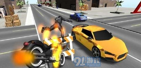 3D摩托追捕v3.7截图1