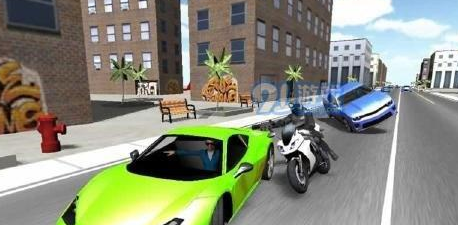 3D摩托追捕v3.7截图2