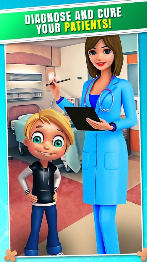 医生关怀医院诊所耳朵紧急护理模拟器v1.12截图4