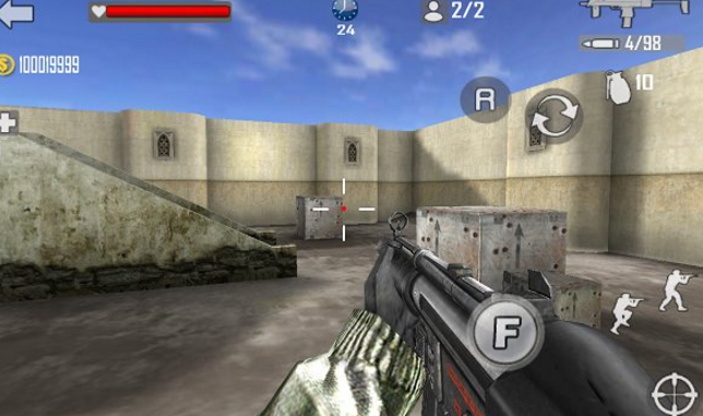 射击突击战争无限金币版v3.06截图1