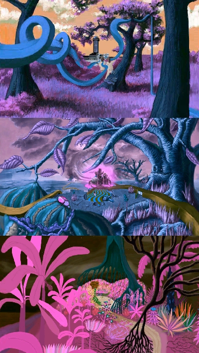 赛博朋克Zoomquilt动态壁纸v1.13截图1