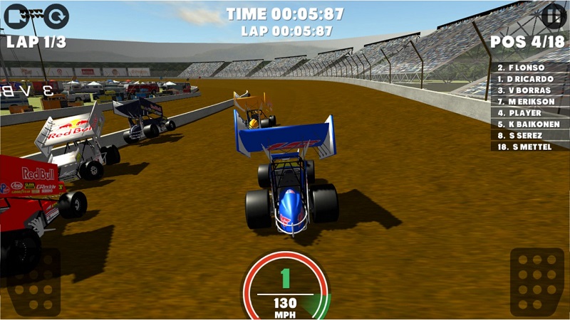 亡命之徒:短跑赛车v1.8截图1