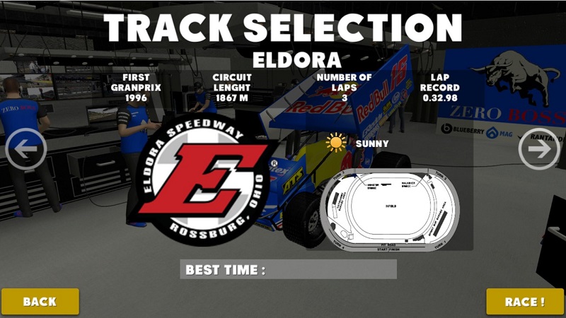 亡命之徒:短跑赛车v1.8截图3