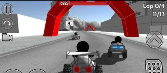 火柴人汽车比赛游戏v1.11截图1