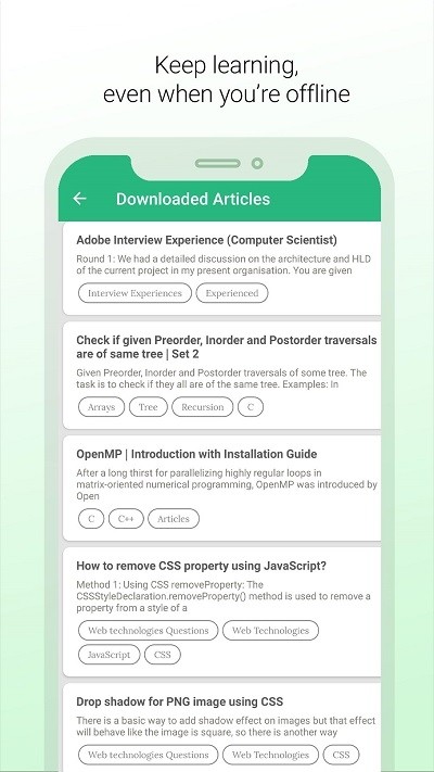 GeeksforGeeks9.1.12截图2