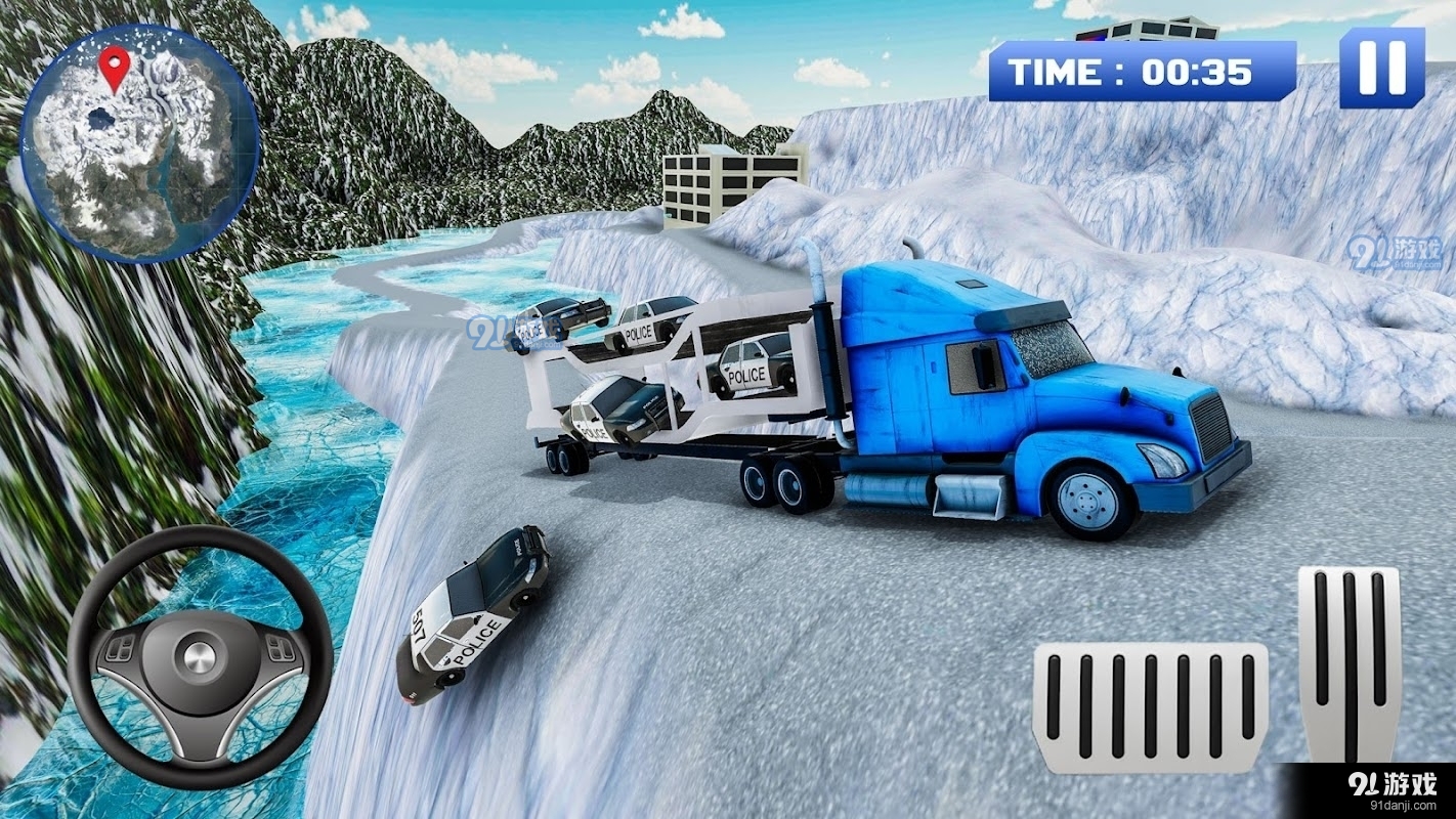 越野警车运输车1.4截图1