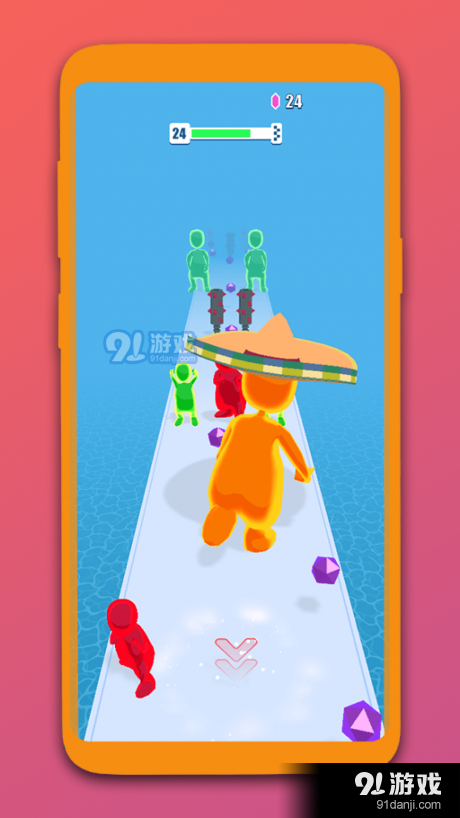 小橙人冲冲冲0.8截图1