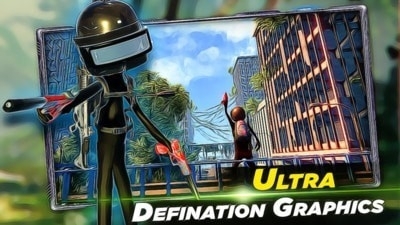 火柴人生存射击4截图1