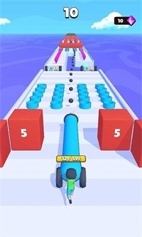 大炮跑酷0.8截图1