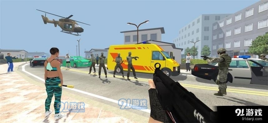 僵尸城市生存大战1.8截图1