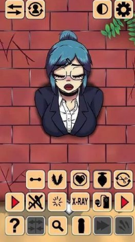 卡在墙壁中的少女正版手游v1.4截图2