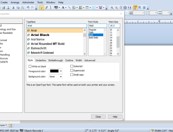 BarTender条码标签打印软件截图1