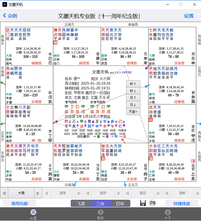 文墨天机紫微排盘免费版pc版截图3