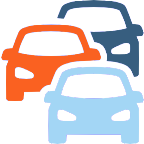 洛杉矶的交通场景视觉v4.9