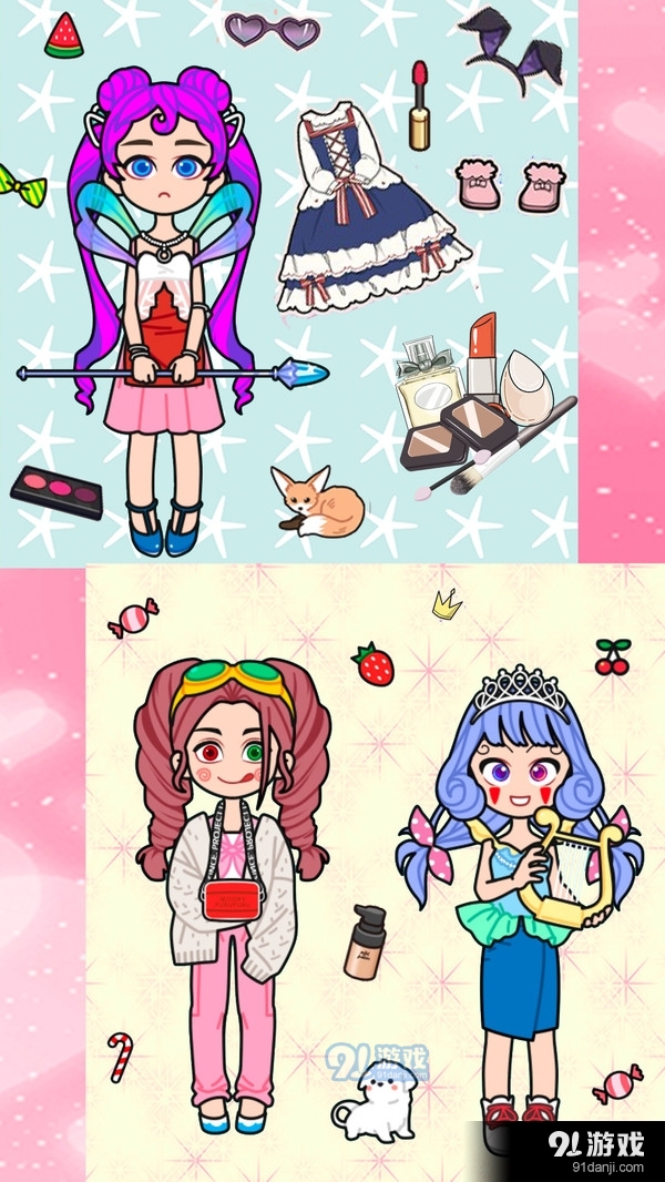 樱花彩虹少女化妆1.12截图5