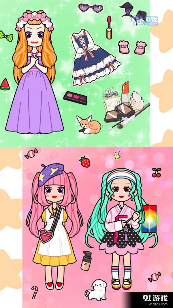 樱花彩虹少女化妆1.12截图4