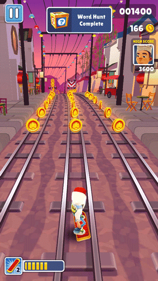 地铁跑酷黄鹤楼东游记版v3.06.3截图2