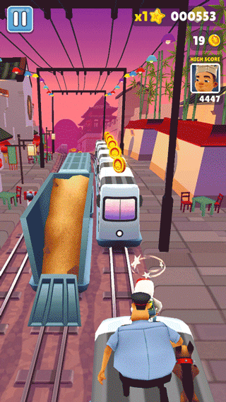 地铁跑酷黄鹤楼东游记版v3.06.3截图4