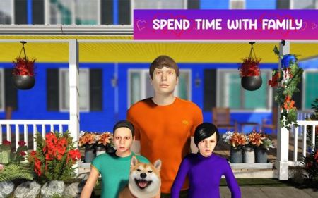 虚拟单身爸爸模拟器手机版v1.0.8截图1