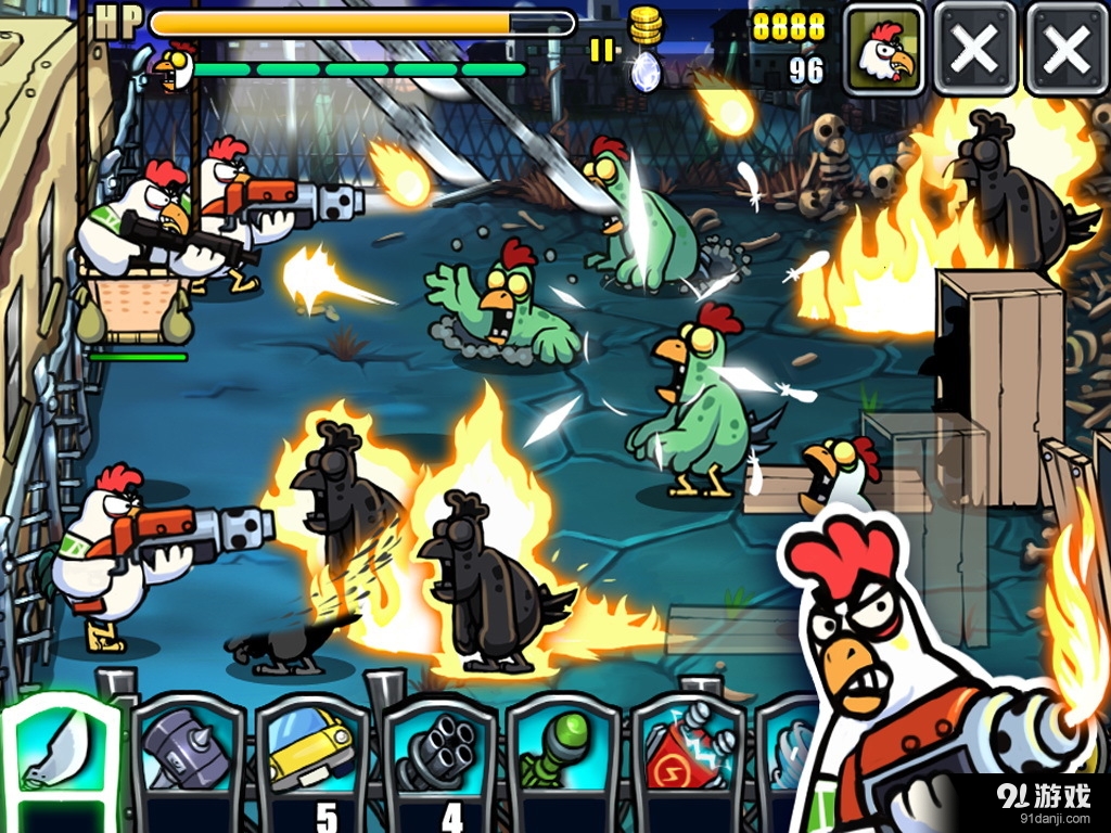 僵尸鸡防卫战v1.1.7截图4