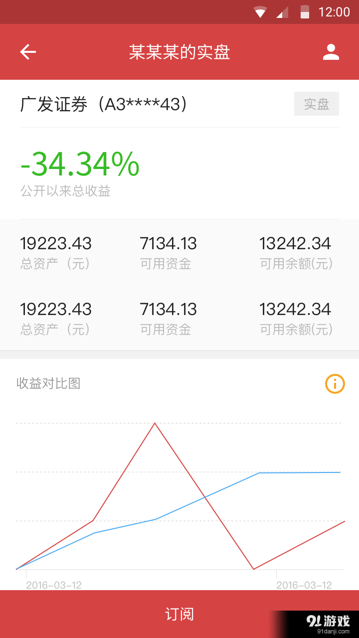 蛋蛋股票v3.3.5截图1