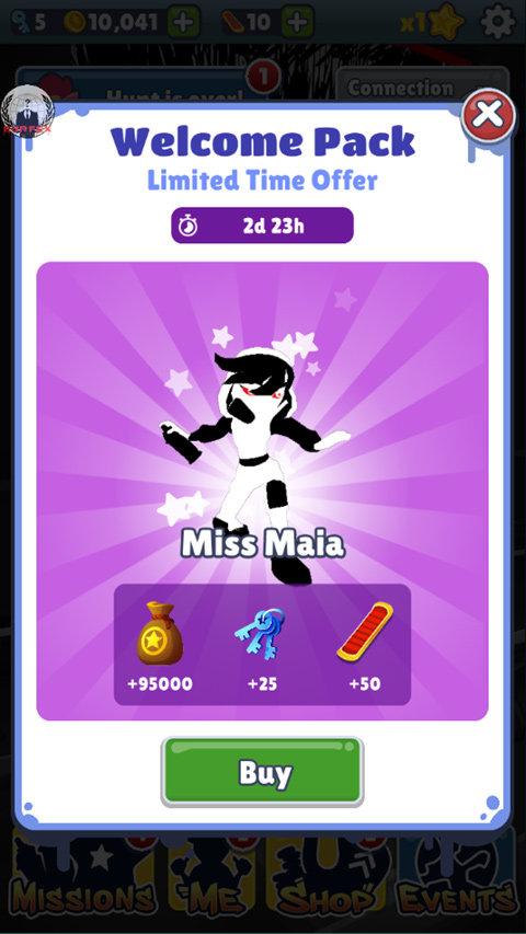 地铁跑酷怪兽5.0v5.1.3截图1