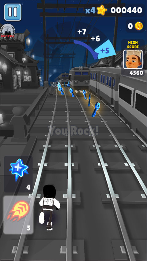 地铁跑酷怪兽5.0v5.1.3截图2
