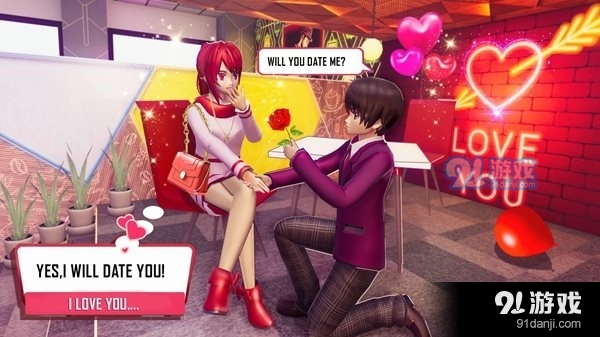 动漫少女高校恋爱v1.4截图2