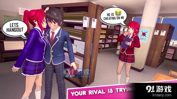 动漫少女高校恋爱v1.4截图3