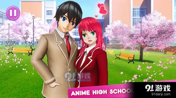 动漫少女高校恋爱v1.4截图1