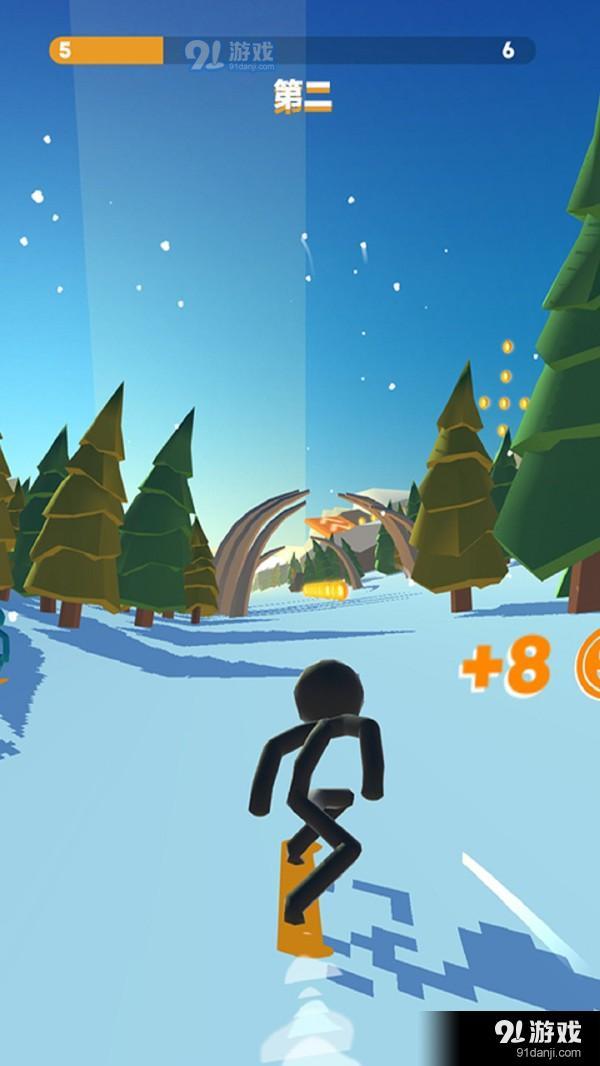 火柴人滑雪大作战v1.4.4截图1