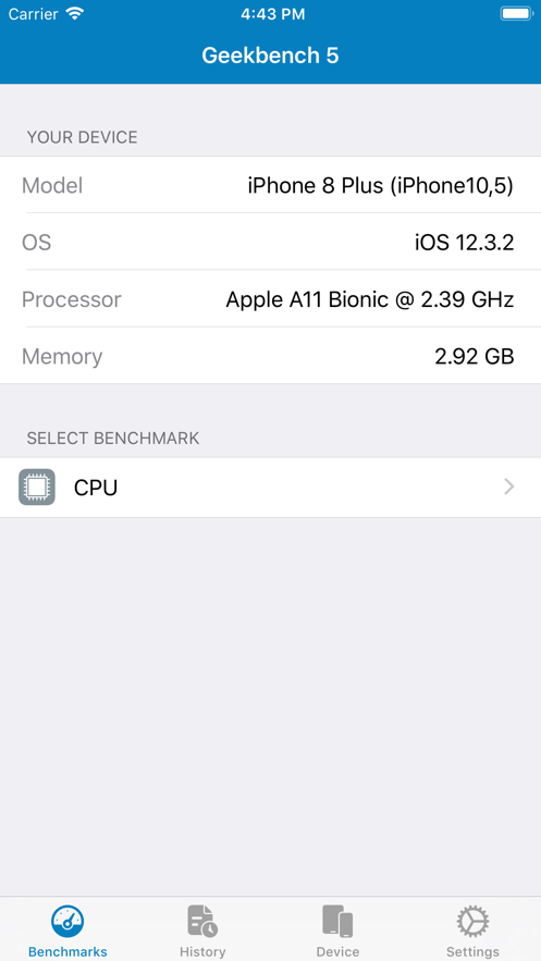 Geekbench 5 Prov5.3.6截图2