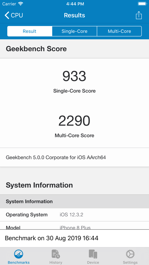 Geekbench 5 Prov5.3.6截图4
