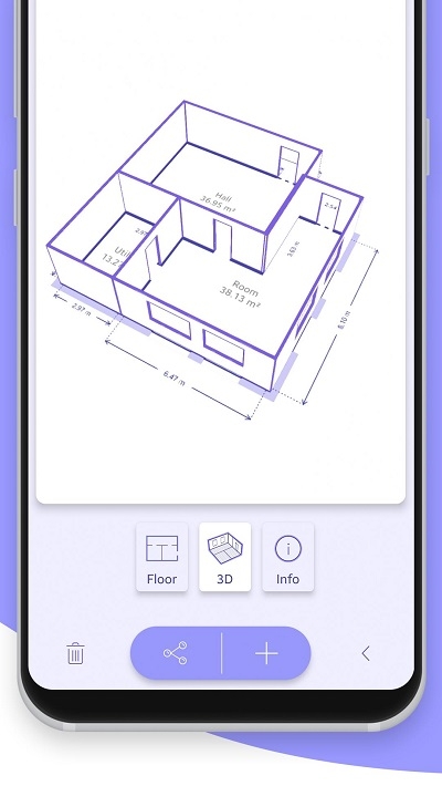 AR Plan 3D Ruler(AR3D尺子)v2.3.4截图3