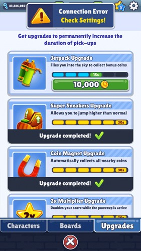 地铁跑酷全牛犇犇计划版v4.04.5截图4