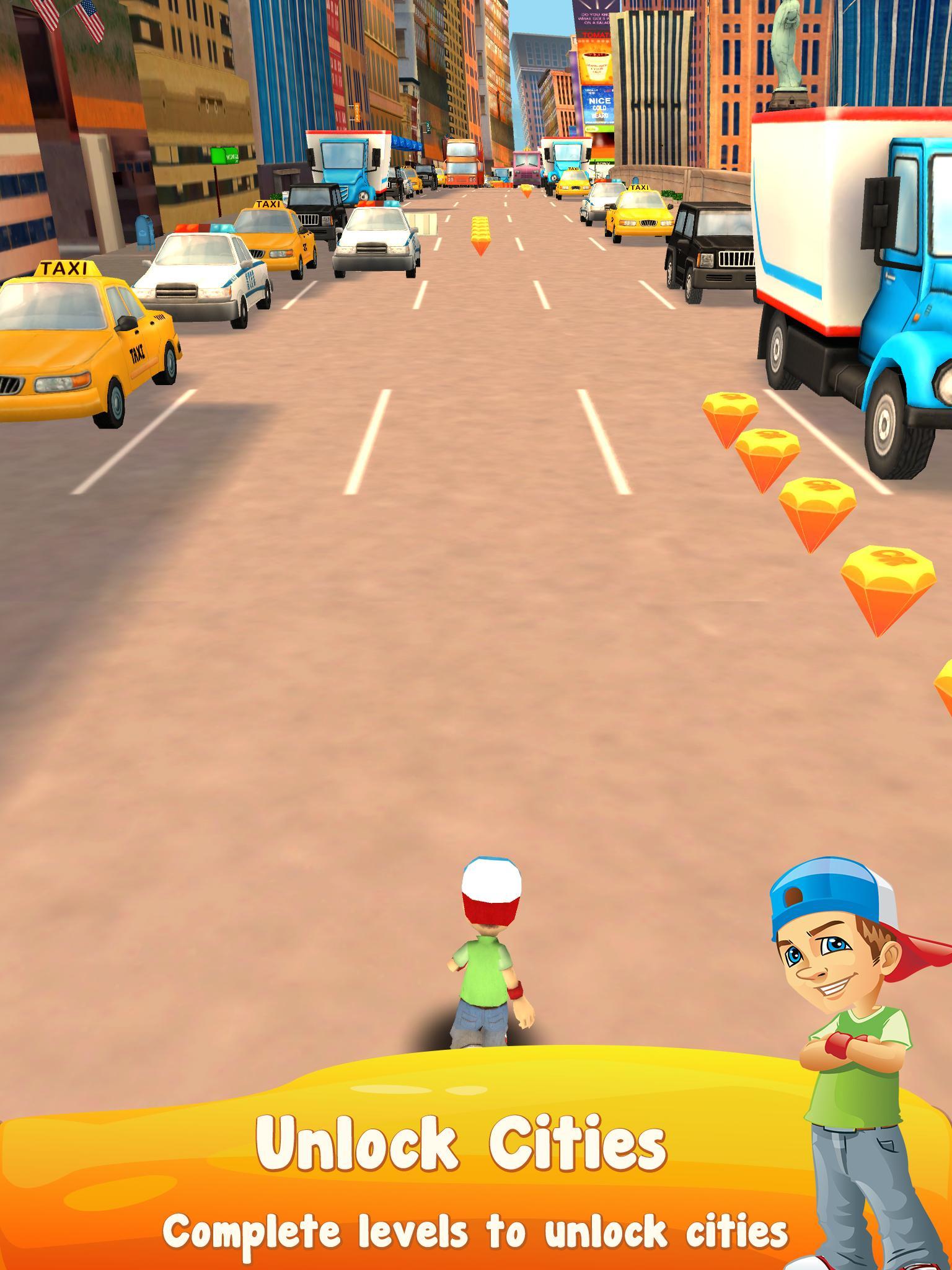 城市酷跑破解版v1.4.7截图1