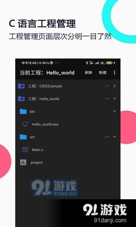 C语言编译器IDEv1.12.11截图1