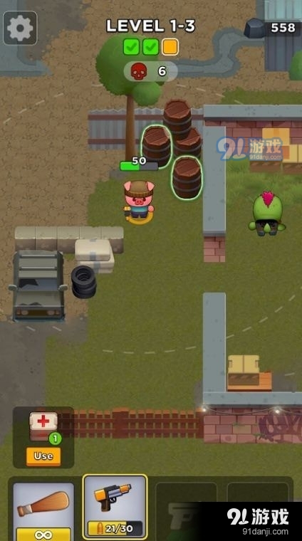 小猪动物生存v1.6截图1